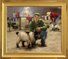 © Holly Banks, Pygmy Goat Show, oil on canvas
