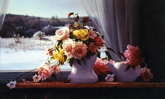  Oscar Durand, Floral In Winter