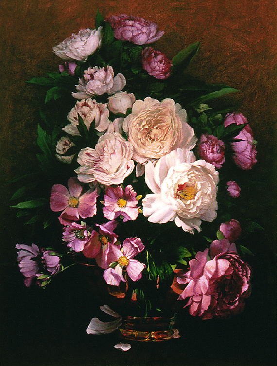  Oscar Durand, Peonies