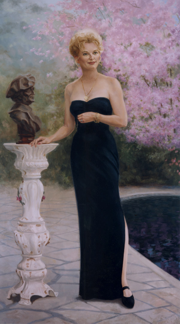 Virgil Elliott, Portrait of Hannelore Julya Franco